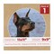 Beige Suede Mat Board for 11x11 Frames - Circle Opening for 9x9 Photos